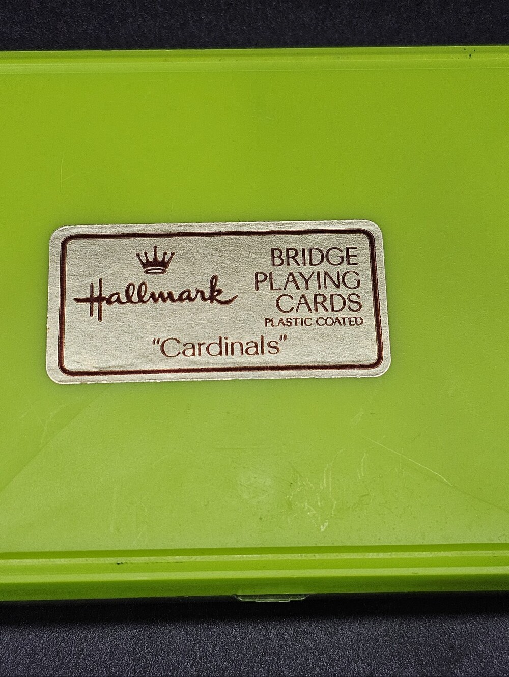 Vintage Hallmark Bridge Playing Cards Set - "Cardinals" - Picture 2 of 4